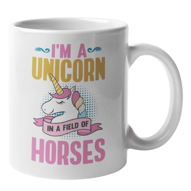 20 oz Stoneware Coffee Mug-Today I Choose To Be A Unicorn 20 oz Stoneware Coffee Mug-Today I Choose To Be A Unicorn